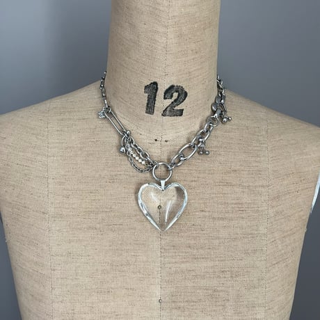 big heart necklace₊ ᨦ ♡ ᨩ ໋₊