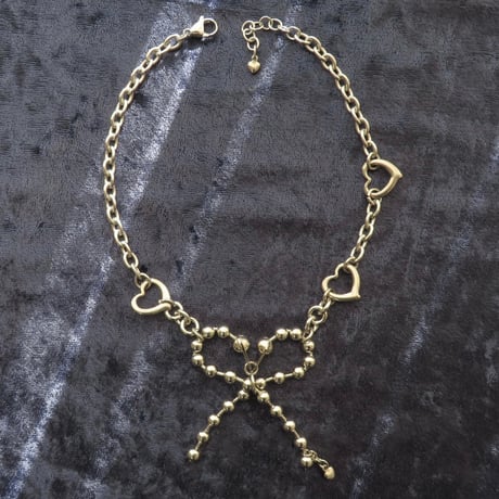 petit ribbon necklace