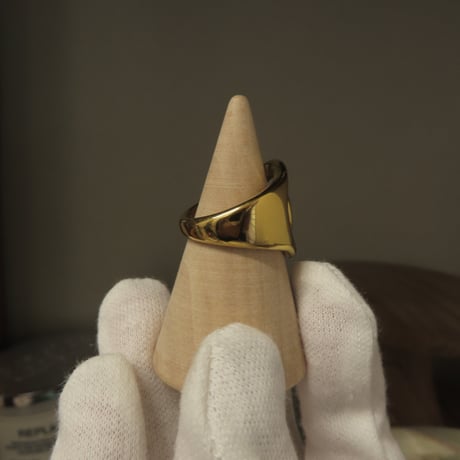 gold spiral ring