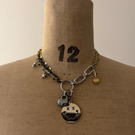 smiley necklace