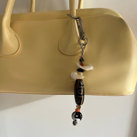 chipie original key chain-yin yang-