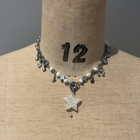twinkle star necklace♡ ᩧ꒱ಎ-quartz-