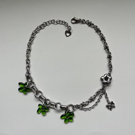 ohana necklace-green-