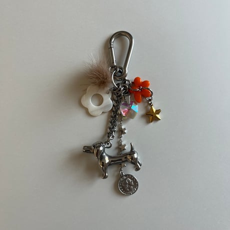 chipie original key chain-miniature dachshund-