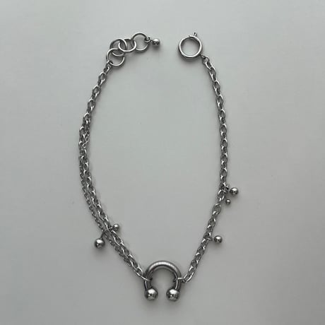 circular barbell necklace-popup design-