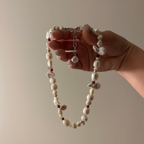 pearl necklace-cotton-