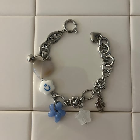 smiley cloud bracelet