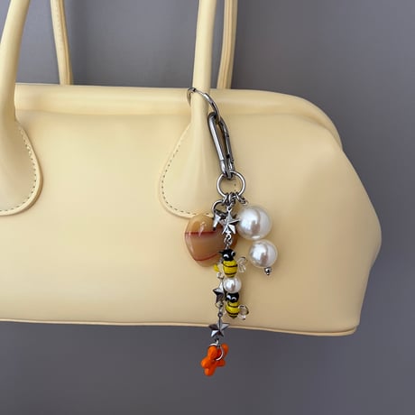 chipie original key chain-honey bee-