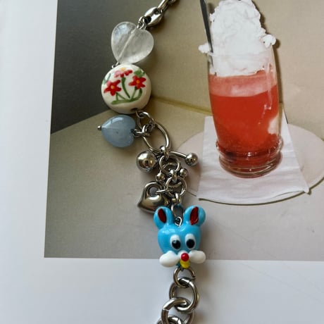 blue mouse bracelet