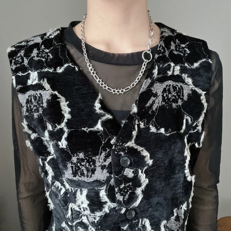 3way necklace-silver-
