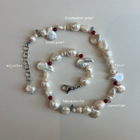 pearl necklace-cotton-