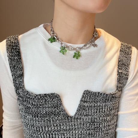 ohana necklace-green-