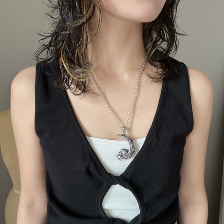 big moon necklace