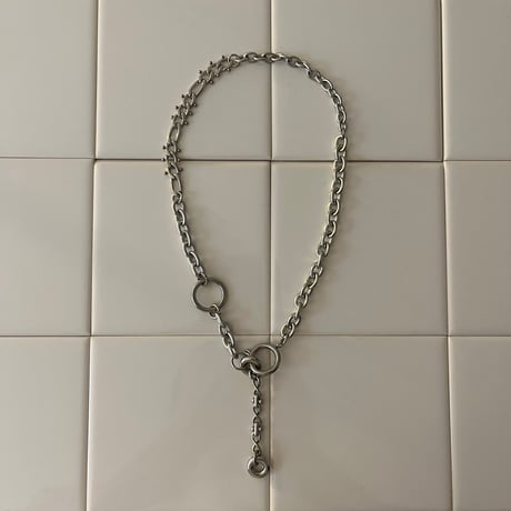 3way necklace-silver-