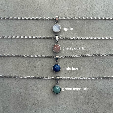 natural stone necklace