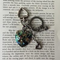 heart shell key ring