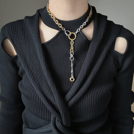 3way necklace-mix color-