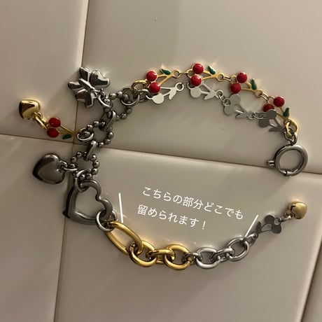 cherry bracelet