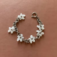 ohana bracelet-milky white-