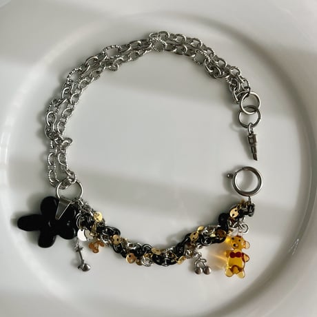 Teddy Mix Charm Necklace