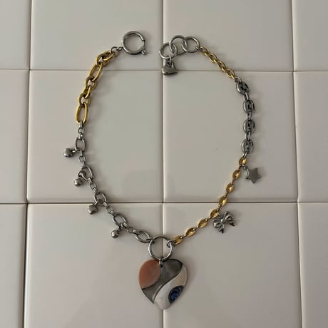 shell heart necklace