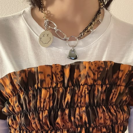 smiley necklace