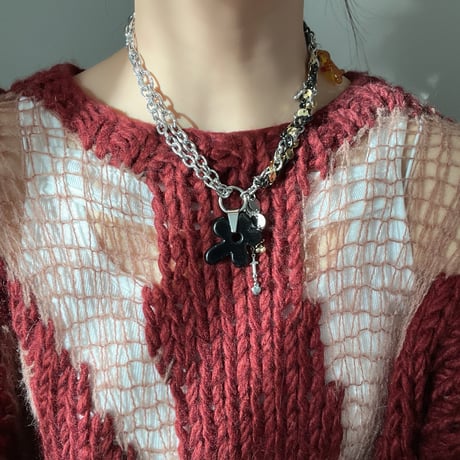 Teddy Mix Charm Necklace