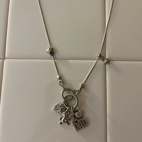 LOVE dad necklace  ༘♡˒˒*