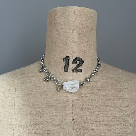quartz necklace