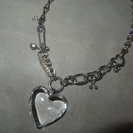 big heart necklace₊ ᨦ ♡ ᨩ ໋₊