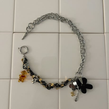 Teddy Mix Charm Necklace