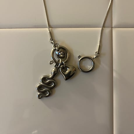 snake chain necklace-snake-