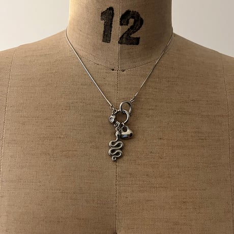 snake chain necklace-snake-