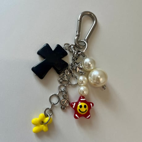 chipie original key chain-big cross-