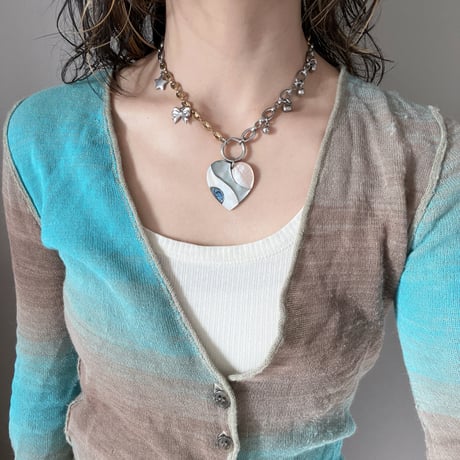 shell heart necklace