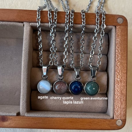 natural stone necklace