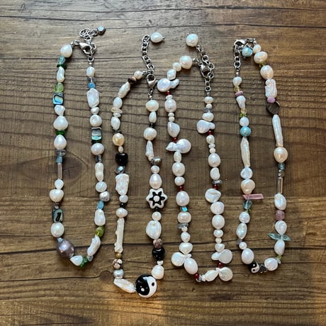 pearl necklace-cotton-