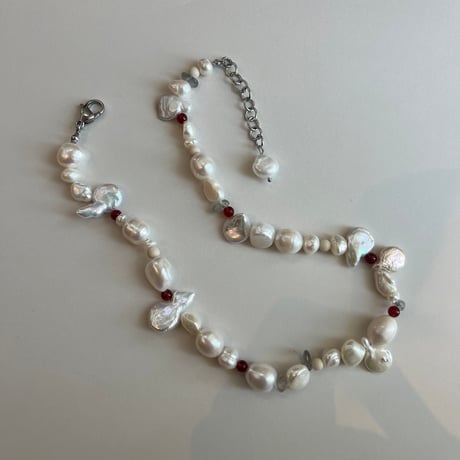 pearl necklace-cotton-