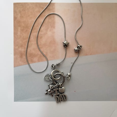 LOVE dad necklace  ༘♡˒˒*