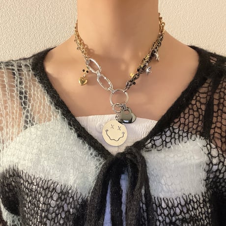 smiley necklace