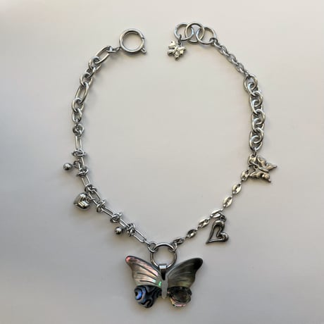 shell butterfly necklace