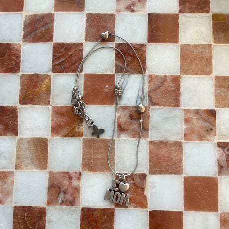 LOVE mom necklace♡ྀི ˖ ⊹