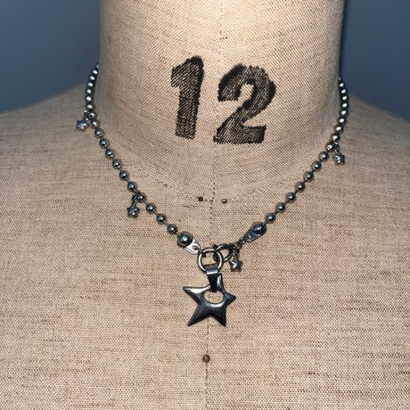 star ball chain necklace✩*ೃ.⋆