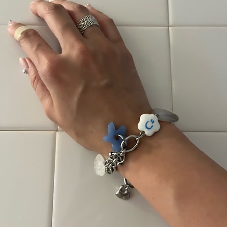 smiley cloud bracelet