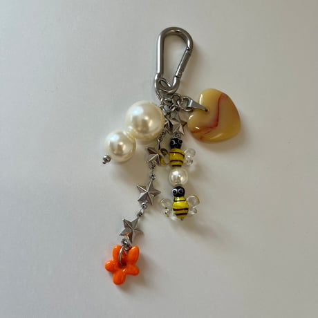 chipie original key chain-honey bee-