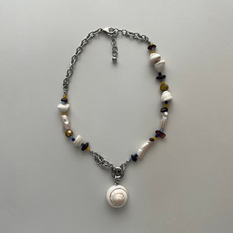 spiral shell necklace