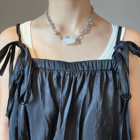 quartz necklace