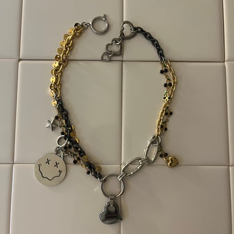 smiley necklace