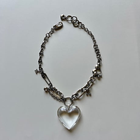big heart necklace₊ ᨦ ♡ ᨩ ໋₊