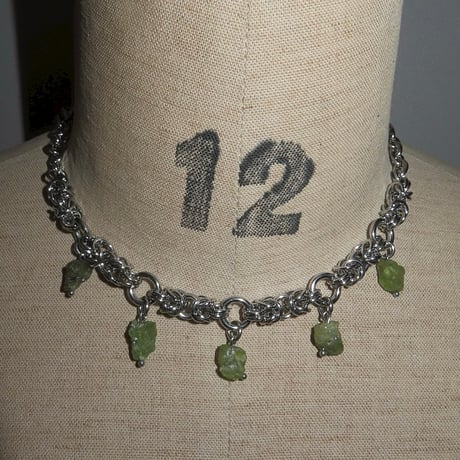 peridot necklace